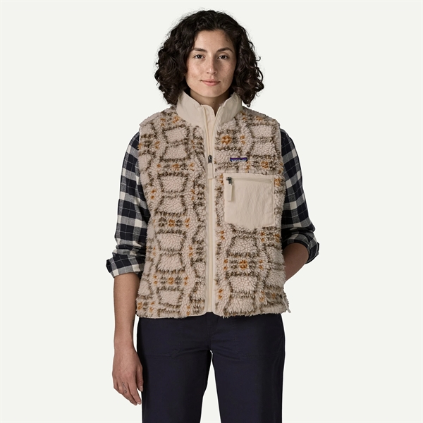 Patagonia Womens Classic Retro-X Vest - Snowshoe Hare: Natural